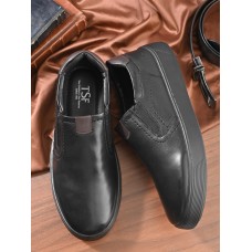 TSF FLEXI 27 BLACK SLIP ON SHOE FOR MEN's